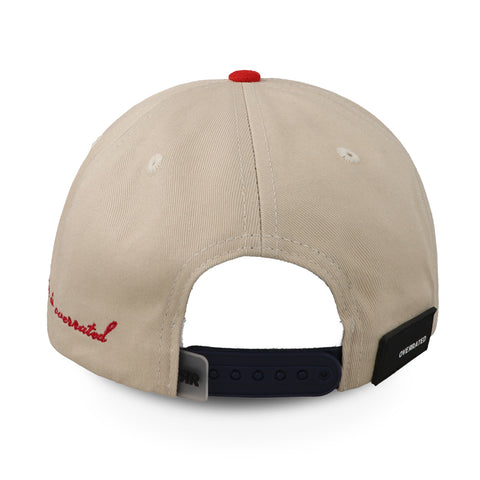 Gorra Overrated Palm Beige/Rojo Unitalla
