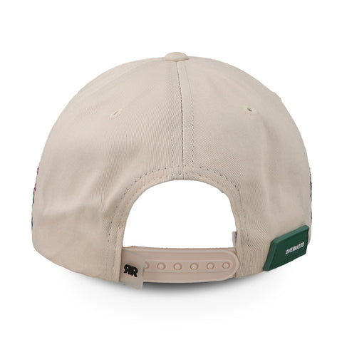 Gorra Overrated Beverly Hills California Beige Unitalla