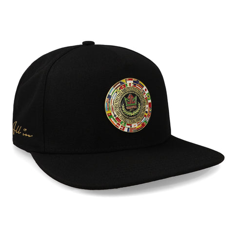 Gorra All In Chávez Pin Snapback Negro Unitalla
