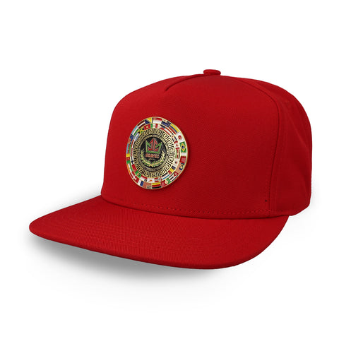 Gorra All In Chavez Pin Snap Rojo Unitalla
