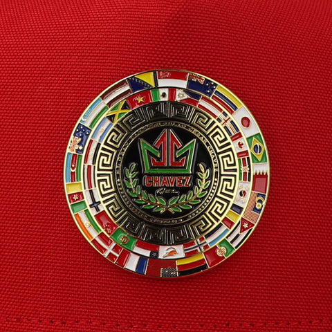 Gorra All In Chavez Pin Snap Rojo Unitalla