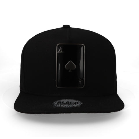 Gorra JC Hats Poker EE Black On Black Ajustable