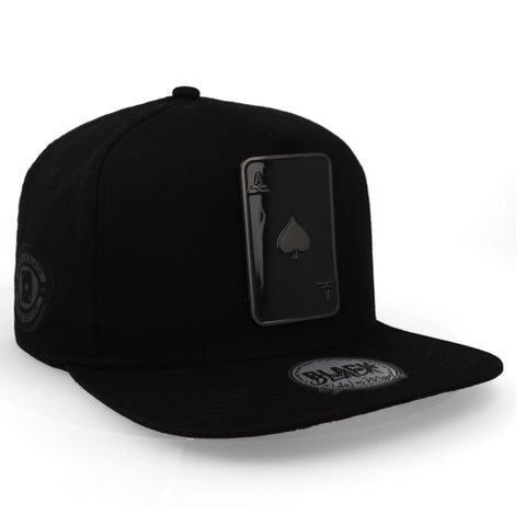 Gorra JC Hats Poker EE Black On Black Ajustable