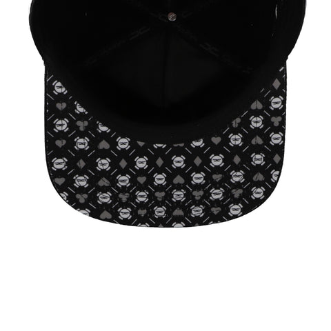 Gorra JC Hats Poker EE Black On Black Ajustable