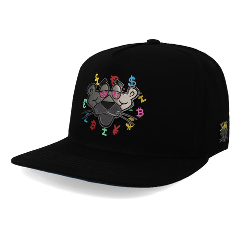 Gorra Cash Only Pantera Clasica Signos Negro Unitalla
