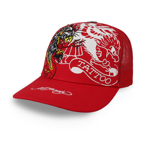 Gorra Ed Hardy Embroidered Eagle Panther Unitalla