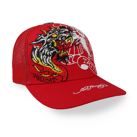 Gorra Ed Hardy Embroidered Eagle Panther Unitalla