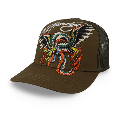 Gorra Ed Hardy Rhinestone Dragon Wings Unitalla