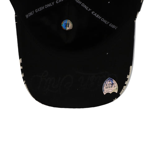 Gorra Cash Only Cross Graffiti Negro Curve
