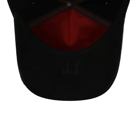 Gorra JC Hats Natanael Cano CT Negro Rojo Unitalla