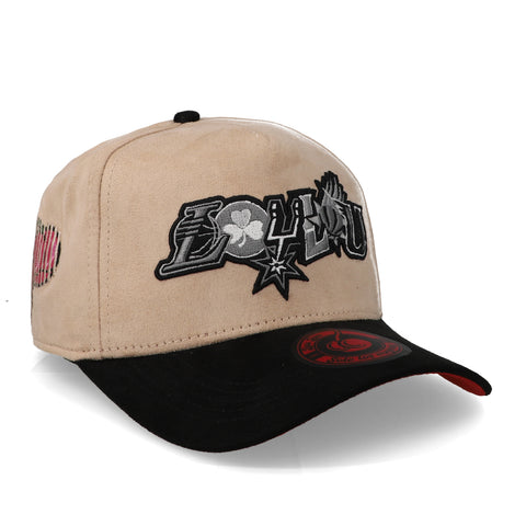 Gorra JC Hats GB Lou Lou 3155 Beige con Negro Unitalla