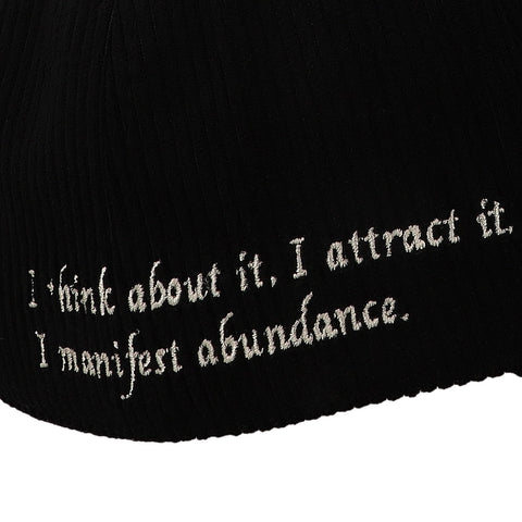 Gorra JC Hats Where Is My Mind Negro Unitalla