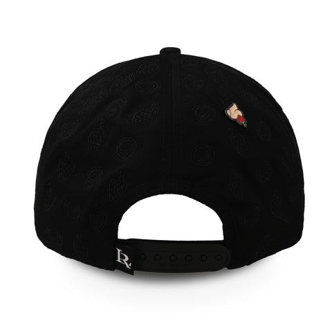 Gorra JC Hats Luis R. Conriquez Trakas Curve Negra