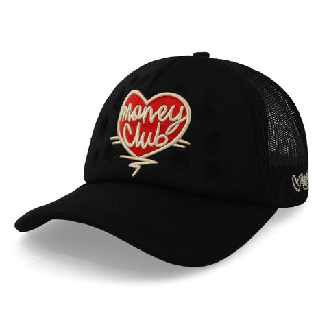 Gorra Aplomo Money Club Trucker Negro Unitalla