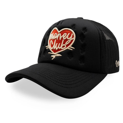 Gorra Aplomo Money Club Trucker Negro Unitalla