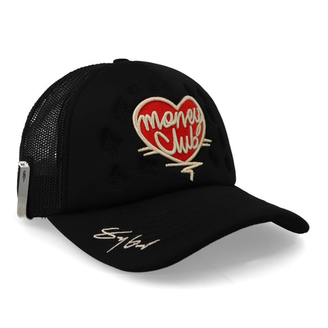Gorra Aplomo Money Club Trucker Negro Unitalla