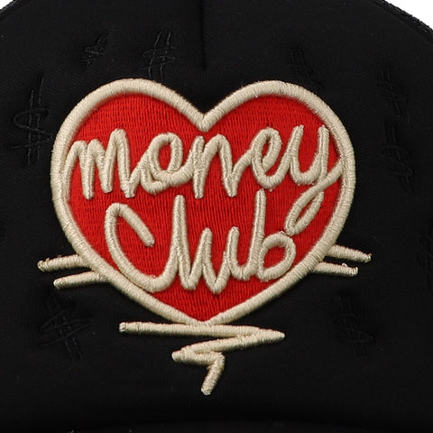Gorra Aplomo Money Club Trucker Negro Unitalla