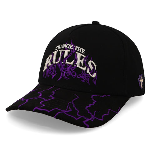 Gorra Cash Only Change The Rules Purple Curve 1056