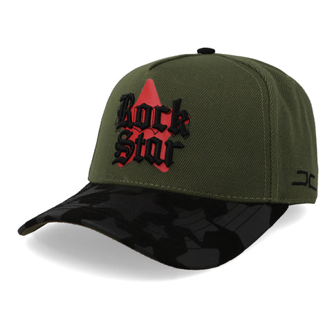 Gorra JC Hats Rock Star Verde Unitalla