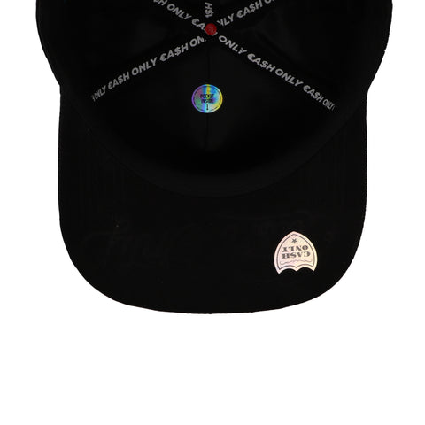 Gorra Cash Only Cash Meets Hollywood LA Negro Curve Unitalla