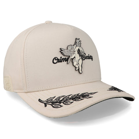 Gorra Cash Only Black Angel In White Curve 1085 Unitalla