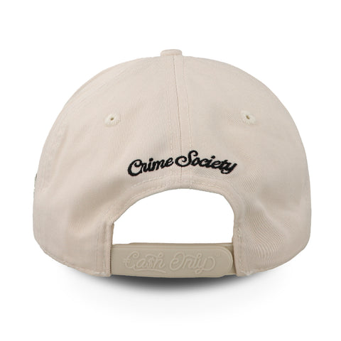 Gorra Cash Only Black Angel In White Curve 1085 Unitalla