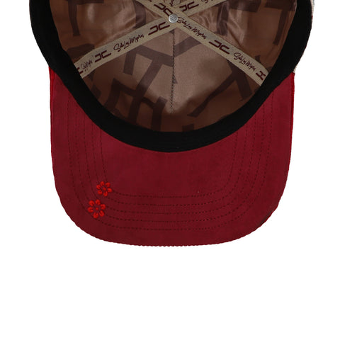 Gorra JC Hats 3251 Snake Beige/Vino