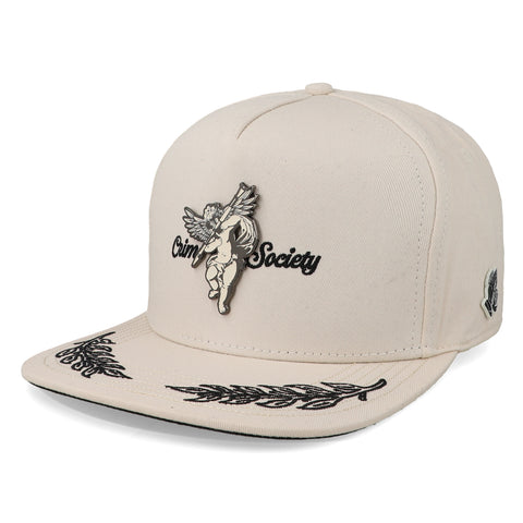 Gorra Cash Only Black Angel In White Plana