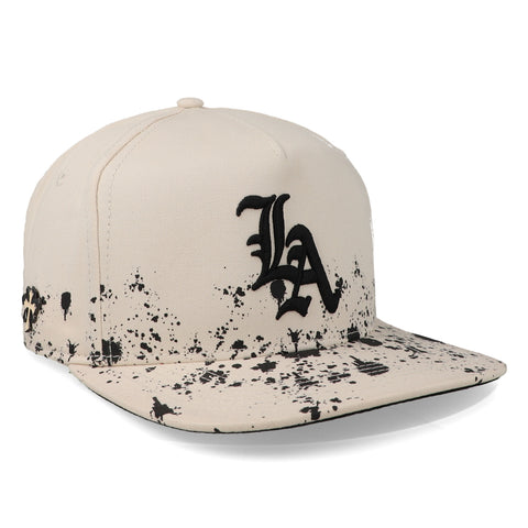 Gorra Cash Only LA Blanco Paint Flat