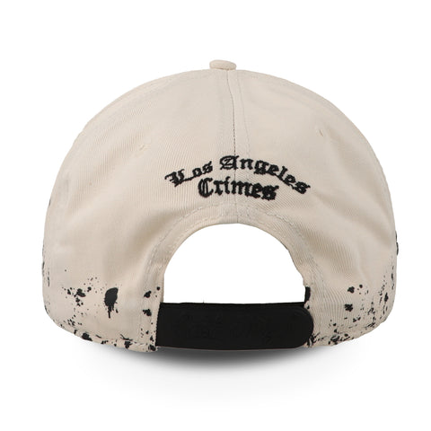 Gorra Cash Only LA White Paint Plana