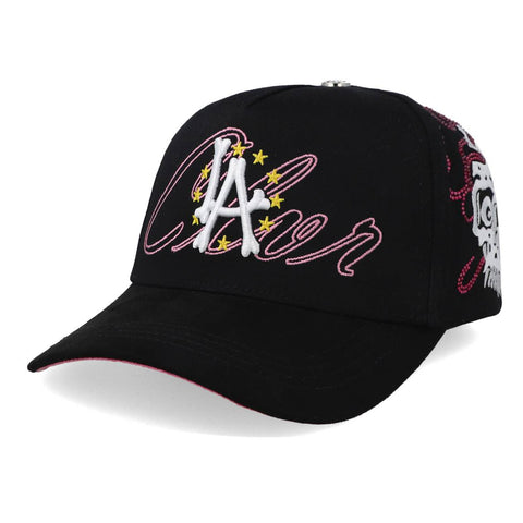 Gorra Clover Garments LA Clover Negra Unitalla