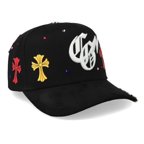 Gorra Clover Garments La Gervonta Colors Negra Unitalla