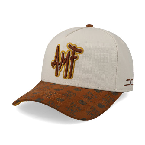 Gorra JC Hats Kevin AMF Beige/Marrón Unitalla