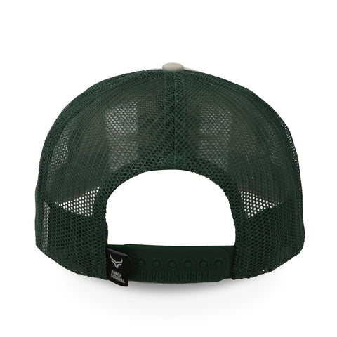 Gorra Ranch & Corral Equus Bayo Natural/Café Ajustable
