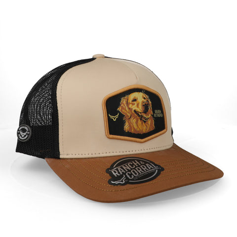 Gorra Ranch & Corral Dog Breeds Beige/Café Unitalla