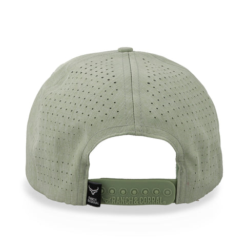 Gorra Ranch & Corral Fishing Gris/Blanco
