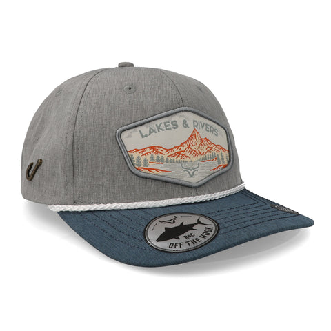 Gorra Ranch Corral Fishing 24 RCFS24 Gris/Azul Unitalla