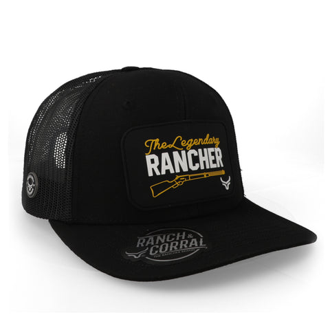Gorra Ranch & Corral Lifestyle 16 Negra Ajustable