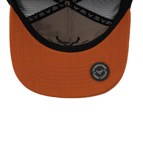 Gorra Ranch & Corral Bikers Verde/Naranja