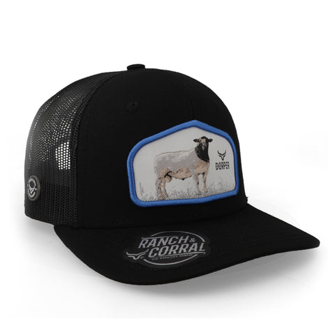 Gorra Ranch & Corral Caprino 2 RCCP02 Negro Unitalla