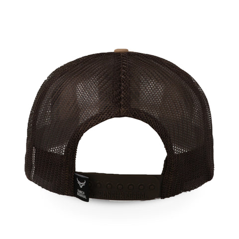 Gorra Ranch & Corral David Alonso 19 Natural/Guindo Unitalla