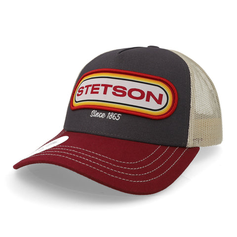 Gorra Ranch Corral Stetson 05 STS05 Gris Rojo Unitalla