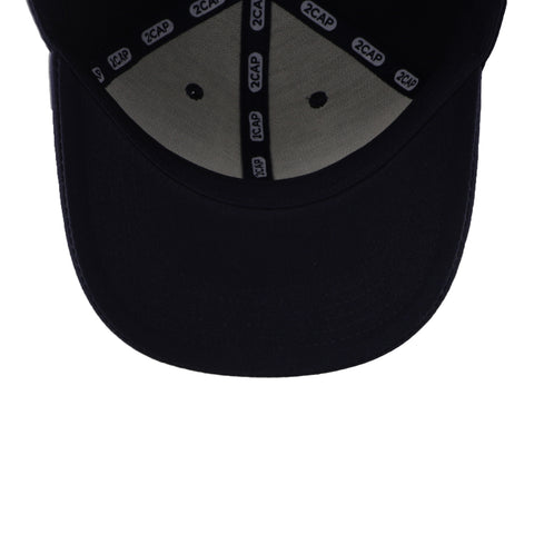 Gorra 2CAP Algodón Copa Baja Marino Unitalla