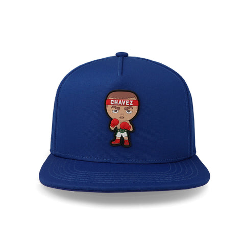 Gorra All In Chávez Chibi Azul SNK Ajustable