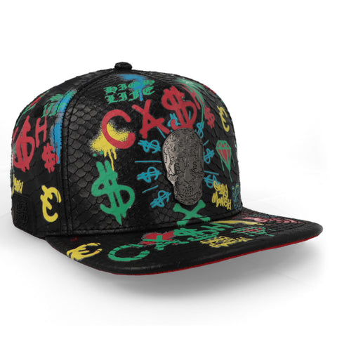 Gorra Cash Only Full Print Skull Skin Multi Unitalla