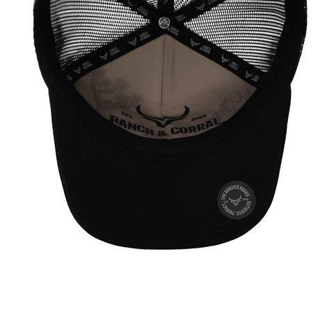 Gorra Ranch & Corral On the Road Negro