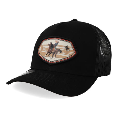 Gorra Ranch & Corral Cuco Raya CR11 Negro