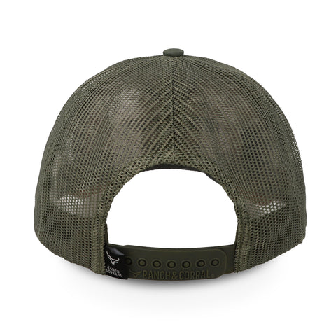 Gorra Ranch and Corral Cuco Raya CR12 Azul/Café Unitalla