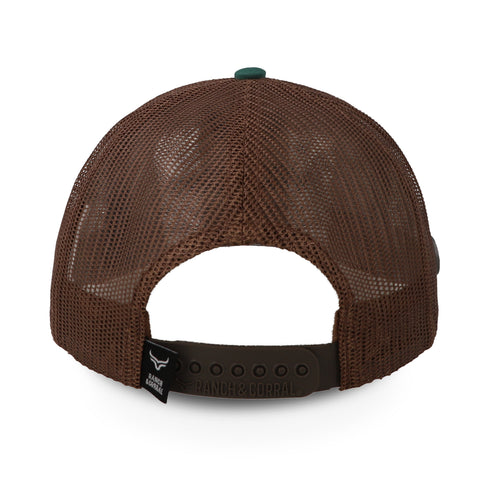 Gorra Ranch & Corral María Malibrán Verde Turquesa Unitalla