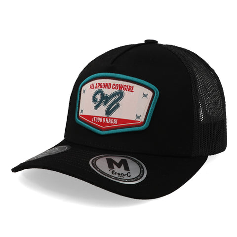Gorra Ranch & Corral María Malibrán MM30 Negro Unitalla